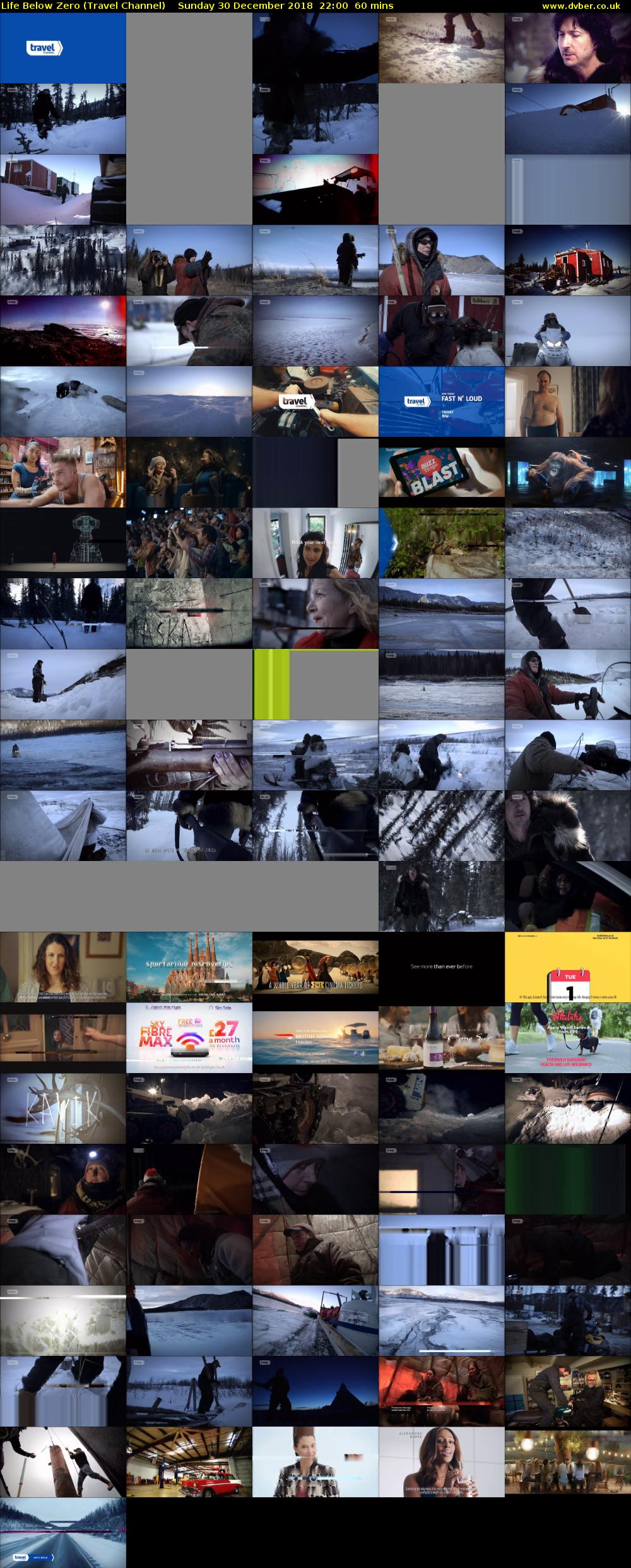 Life Below Zero (Travel Channel) Sunday 30 December 2018 22:00 - 23:00