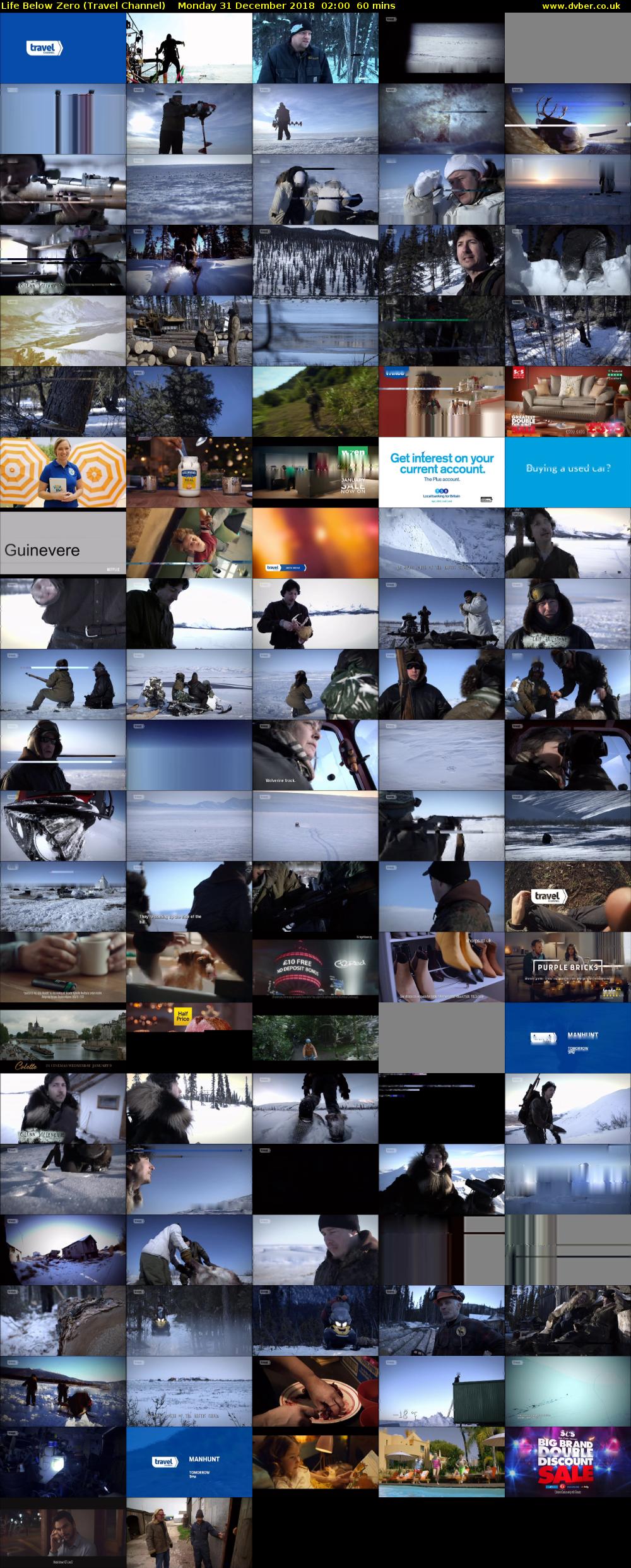 Life Below Zero (Travel Channel) Monday 31 December 2018 02:00 - 03:00