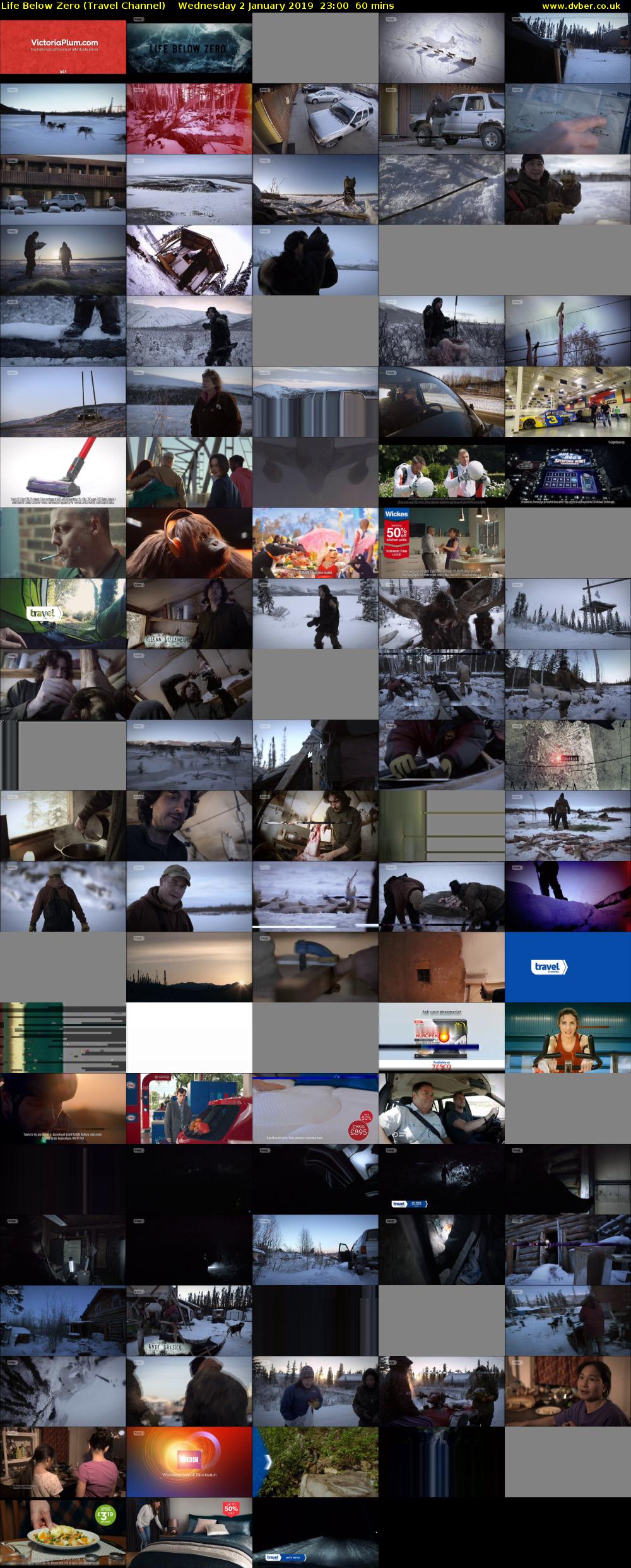 Life Below Zero (Travel Channel) Wednesday 2 January 2019 23:00 - 00:00