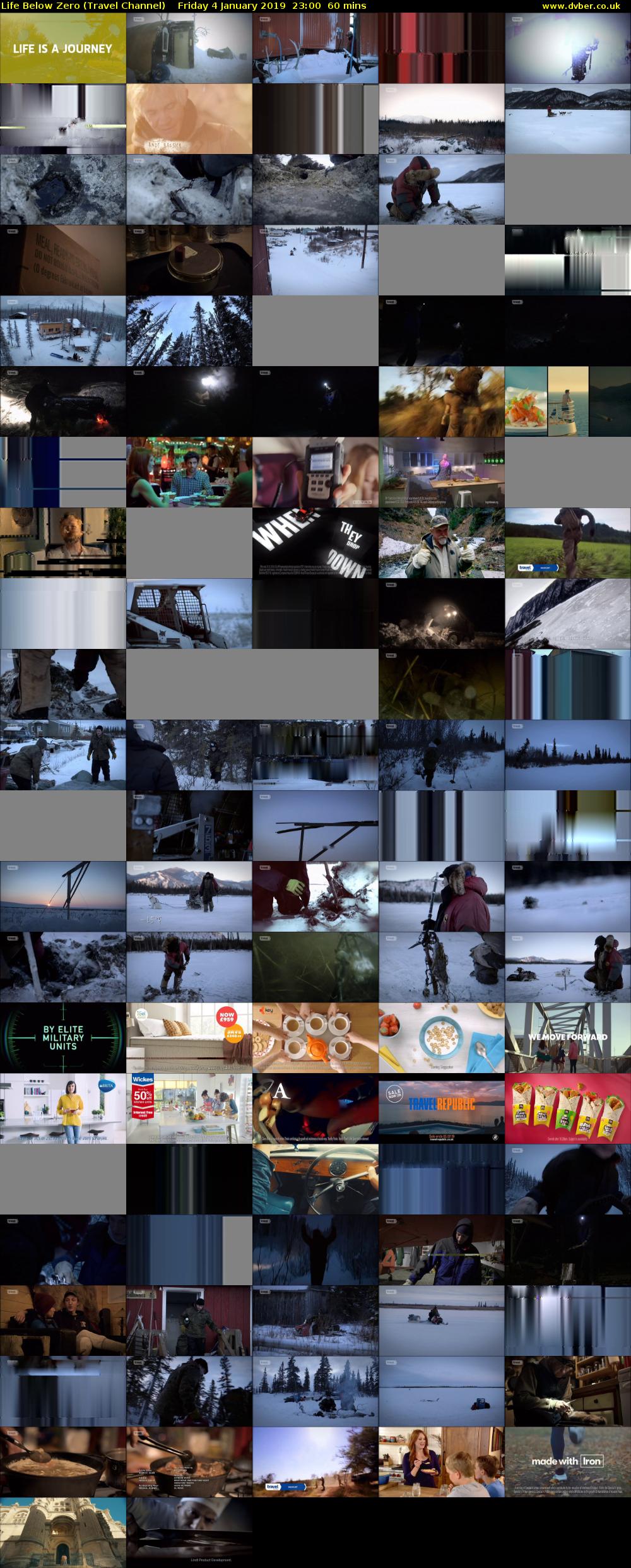 Life Below Zero (Travel Channel) Friday 4 January 2019 23:00 - 00:00