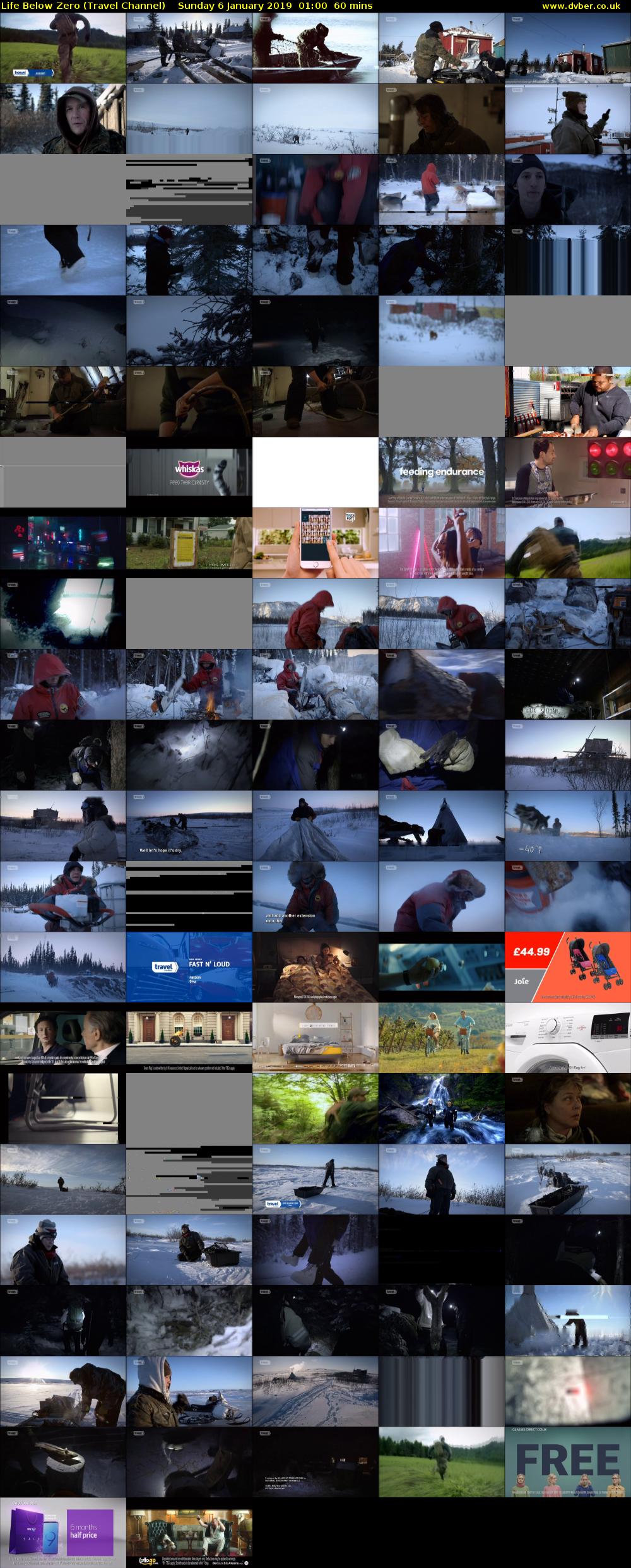 Life Below Zero (Travel Channel) Sunday 6 January 2019 01:00 - 02:00