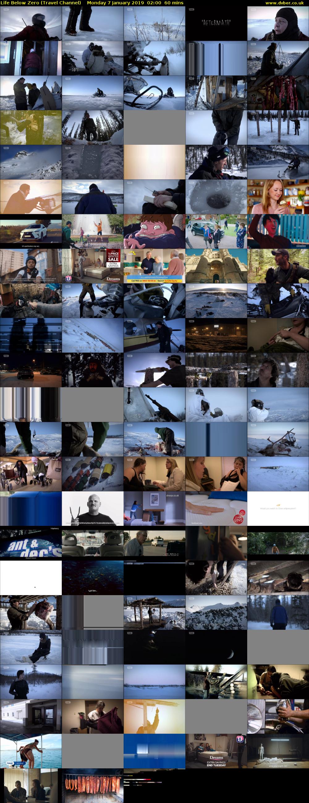 Life Below Zero (Travel Channel) Monday 7 January 2019 02:00 - 03:00