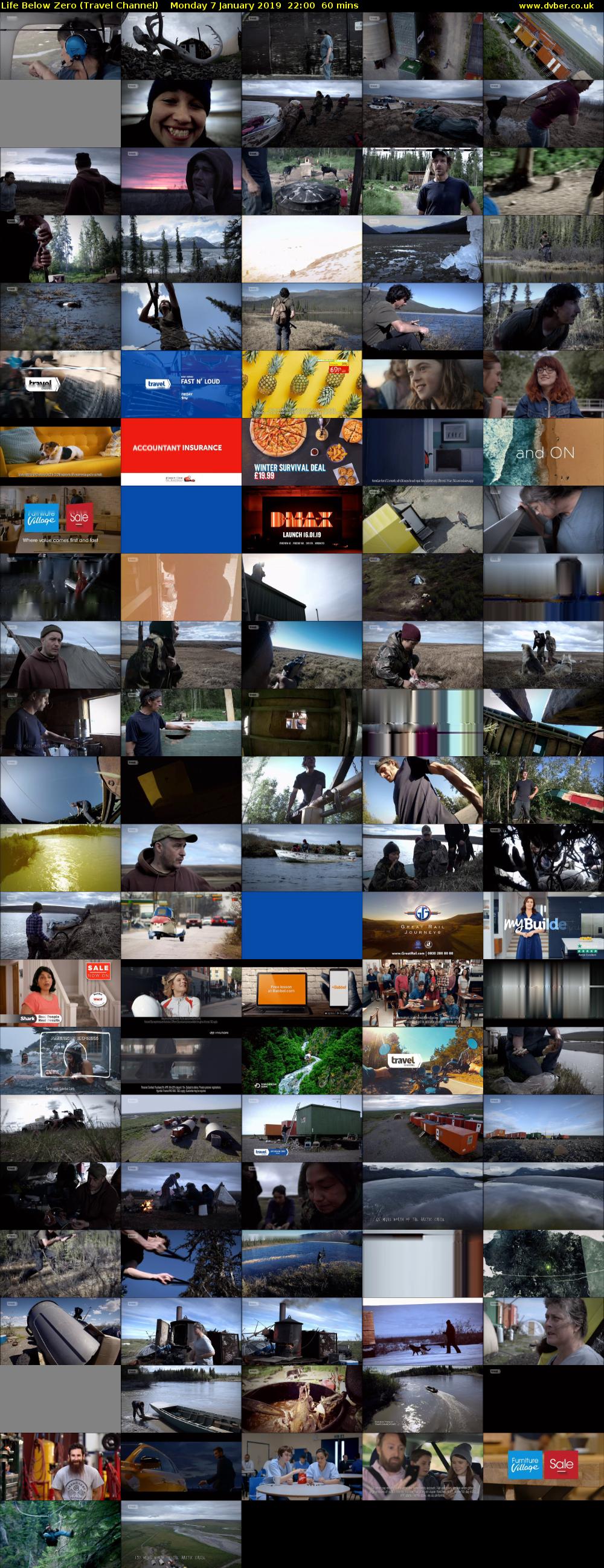 Life Below Zero (Travel Channel) Monday 7 January 2019 22:00 - 23:00