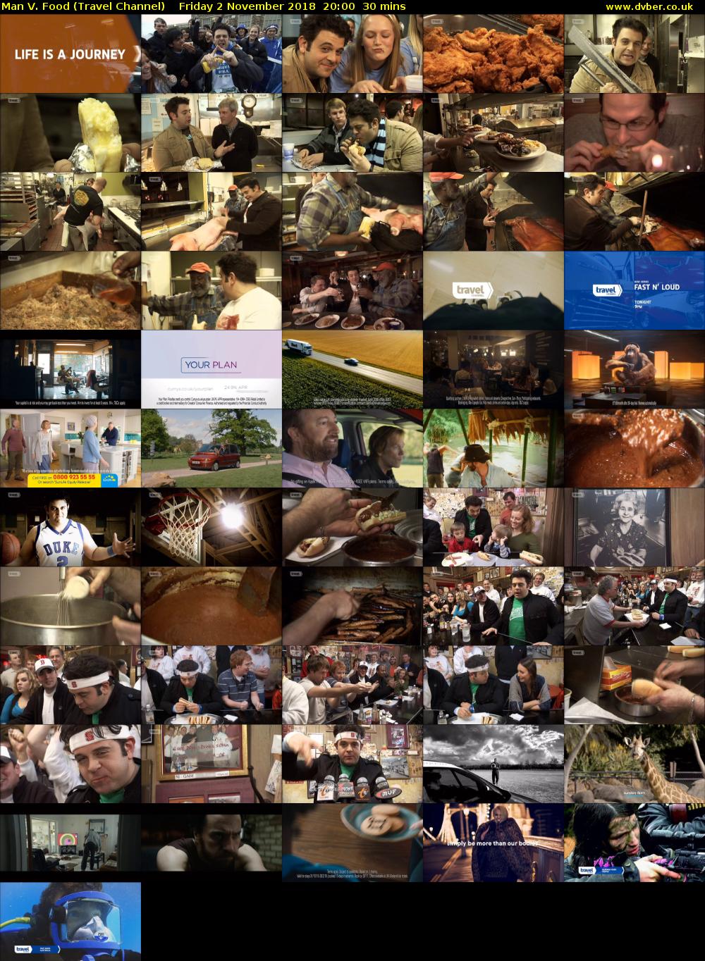 Man V. Food (Travel Channel) Friday 2 November 2018 20:00 - 20:30