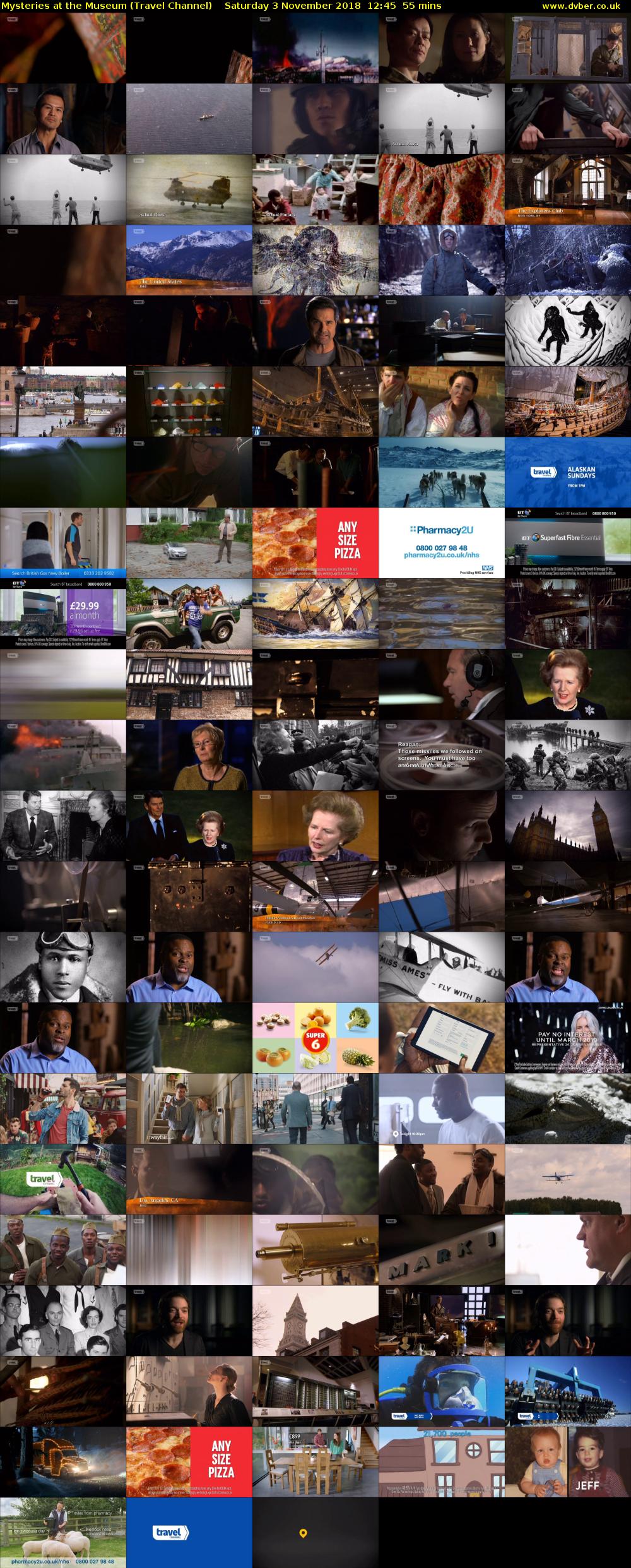 Mysteries at the Museum (Travel Channel) Saturday 3 November 2018 12:45 - 13:40