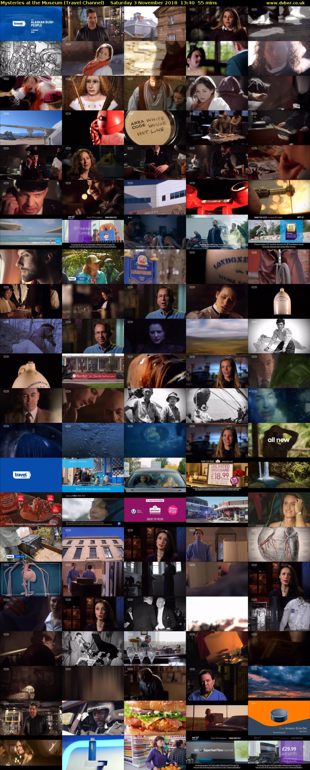 Mysteries at the Museum (Travel Channel) Saturday 3 November 2018 13:40 - 14:35