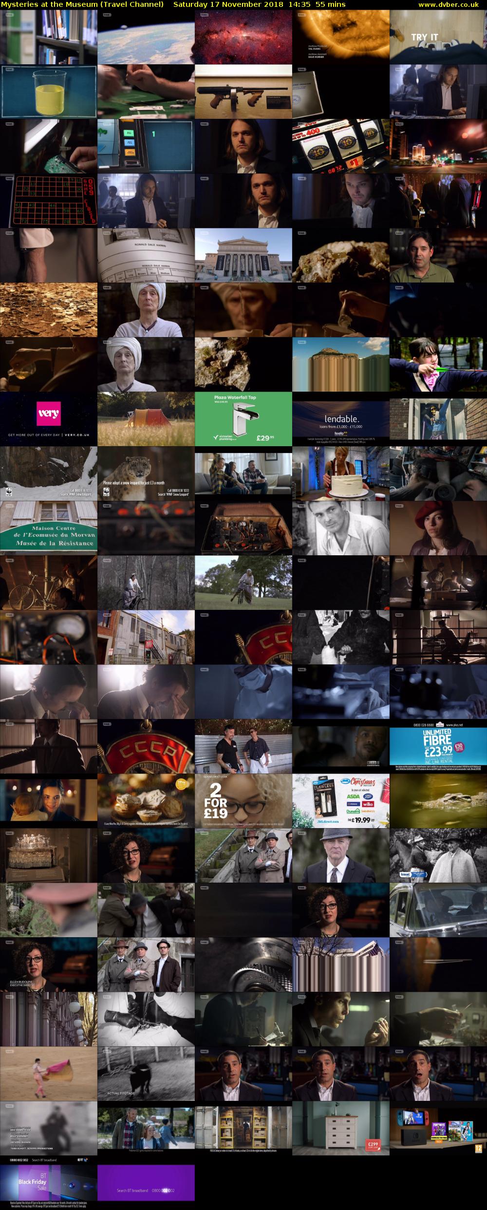 Mysteries at the Museum (Travel Channel) Saturday 17 November 2018 14:35 - 15:30