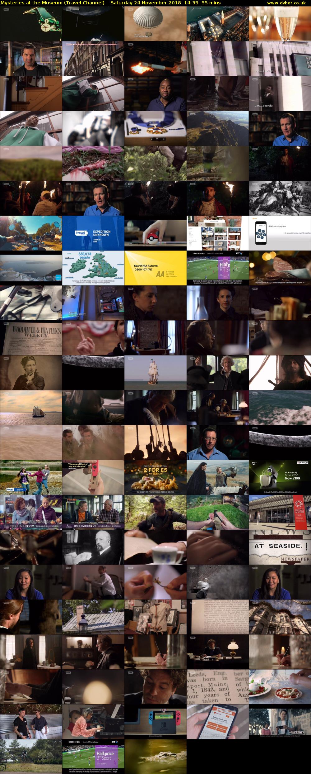 Mysteries at the Museum (Travel Channel) Saturday 24 November 2018 14:35 - 15:30