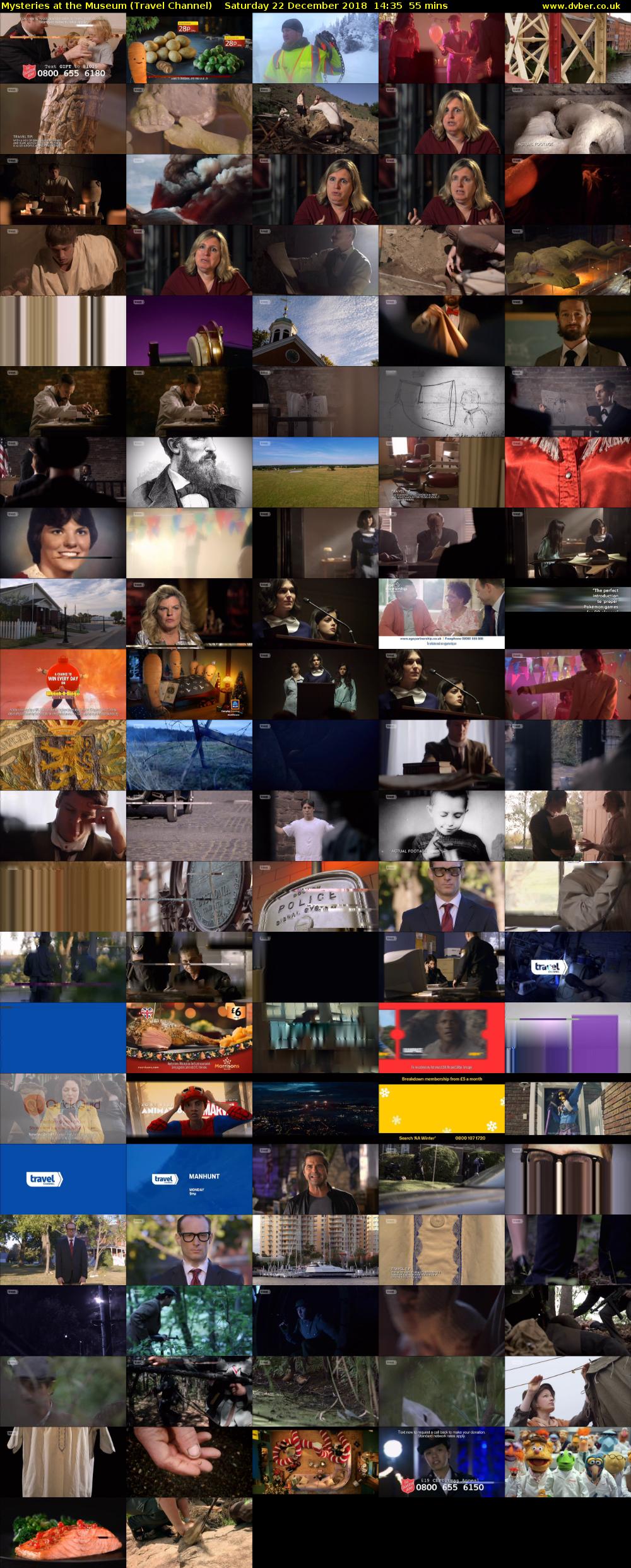 Mysteries at the Museum (Travel Channel) Saturday 22 December 2018 14:35 - 15:30