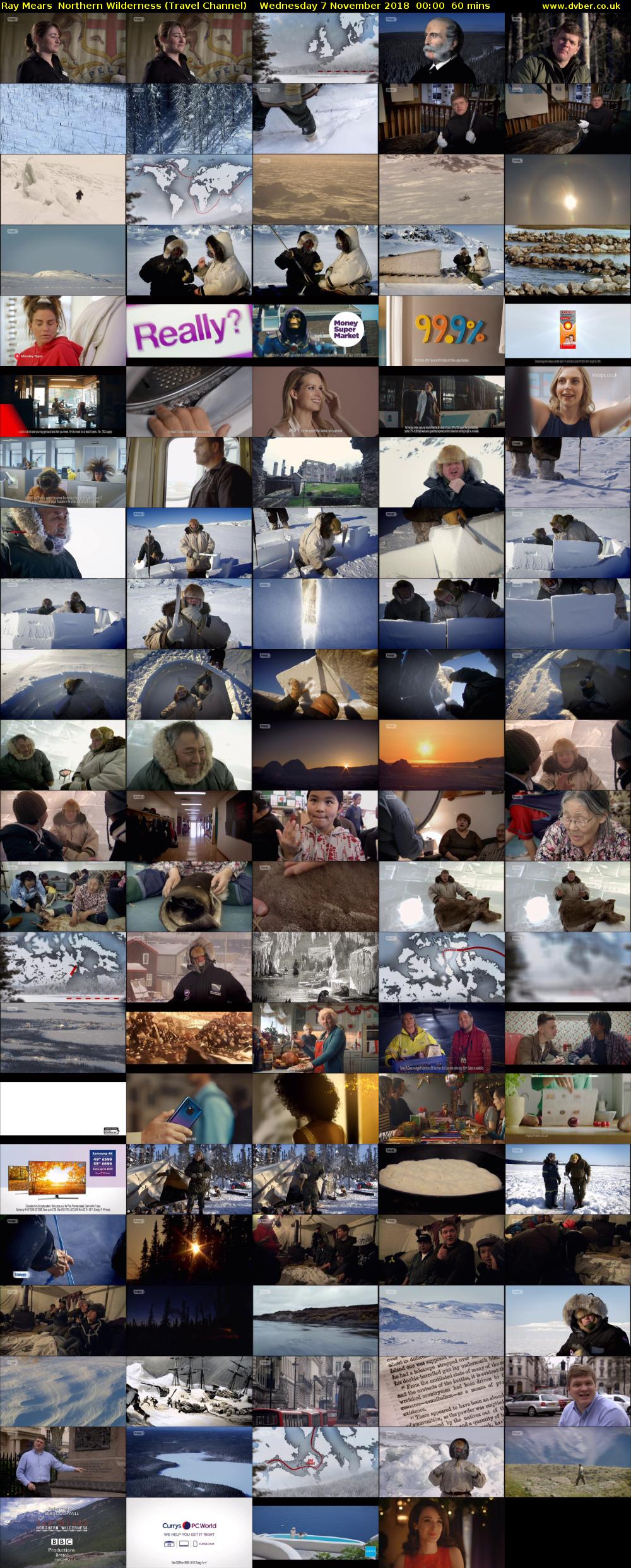 Ray Mears Northern Wilderness (Travel Channel) Wednesday 7 November 2018 00:00 - 01:00