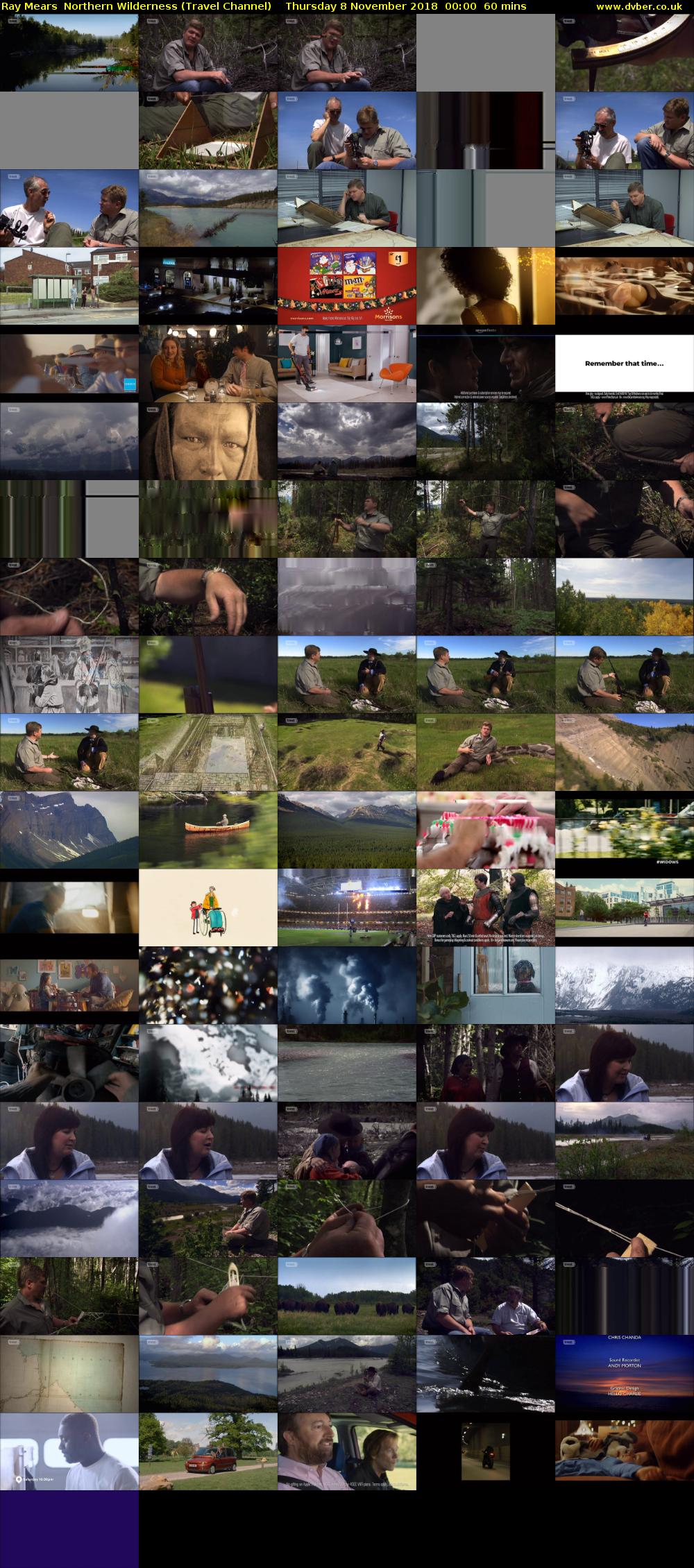 Ray Mears Northern Wilderness (Travel Channel) Thursday 8 November 2018 00:00 - 01:00