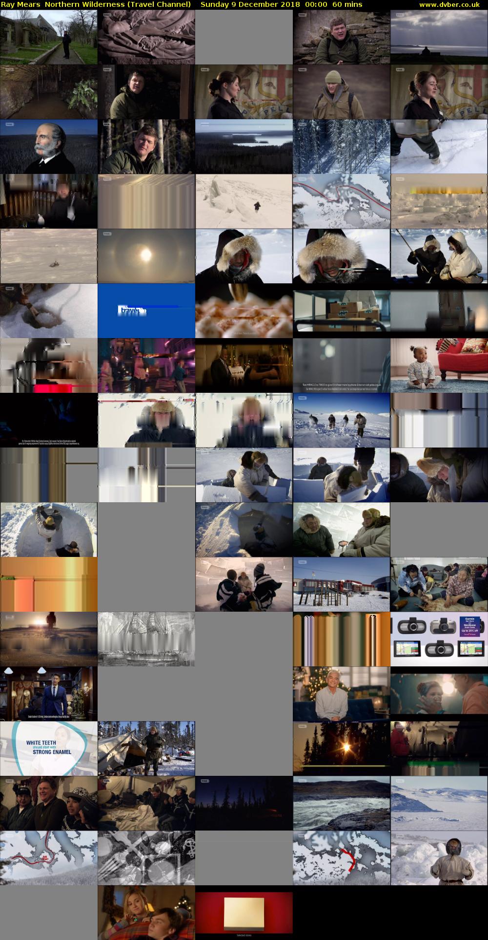 Ray Mears Northern Wilderness (Travel Channel) Sunday 9 December 2018 00:00 - 01:00