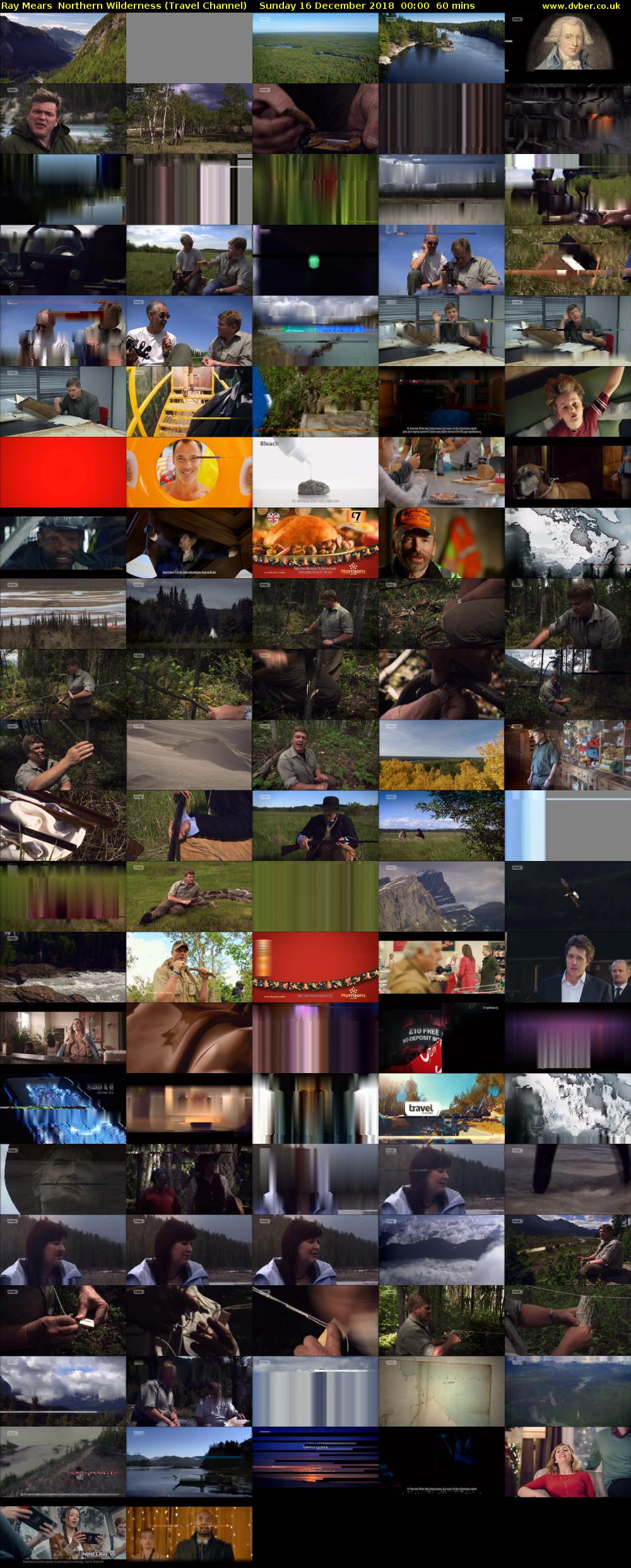 Ray Mears Northern Wilderness (Travel Channel) Sunday 16 December 2018 00:00 - 01:00