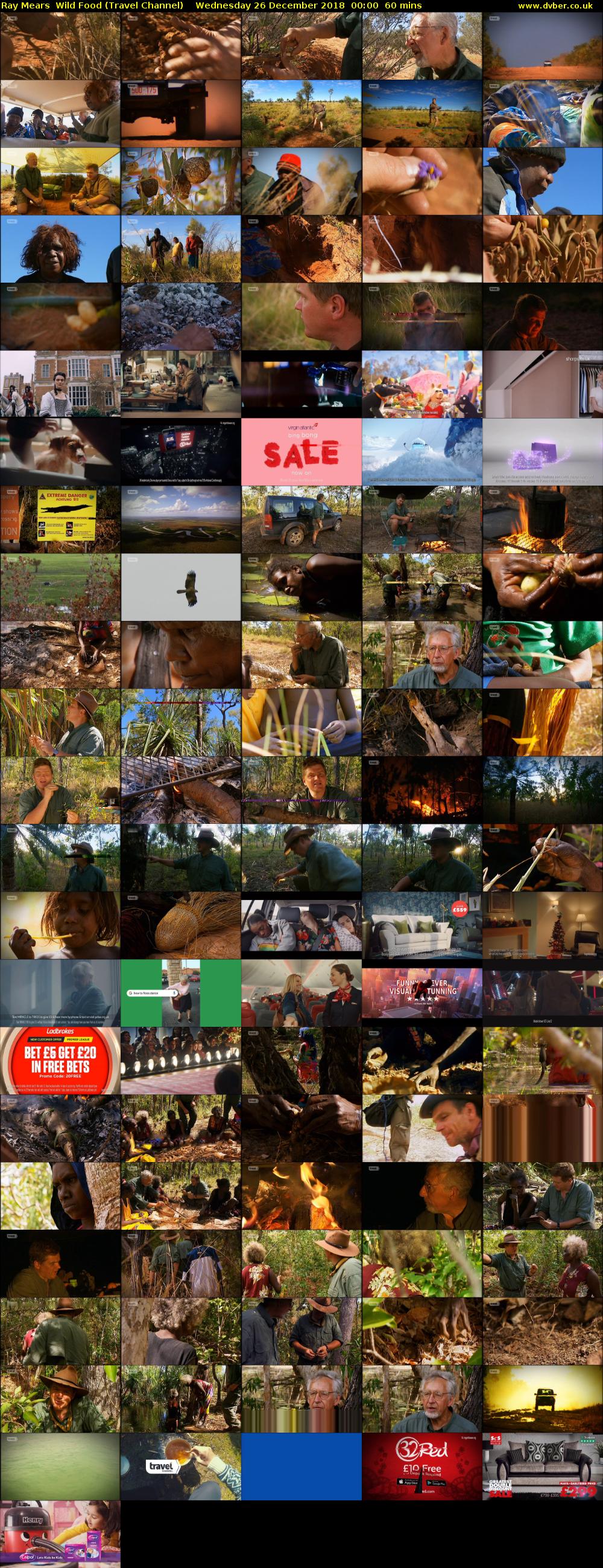 Ray Mears Wild Food (Travel Channel) Wednesday 26 December 2018 00:00 - 01:00