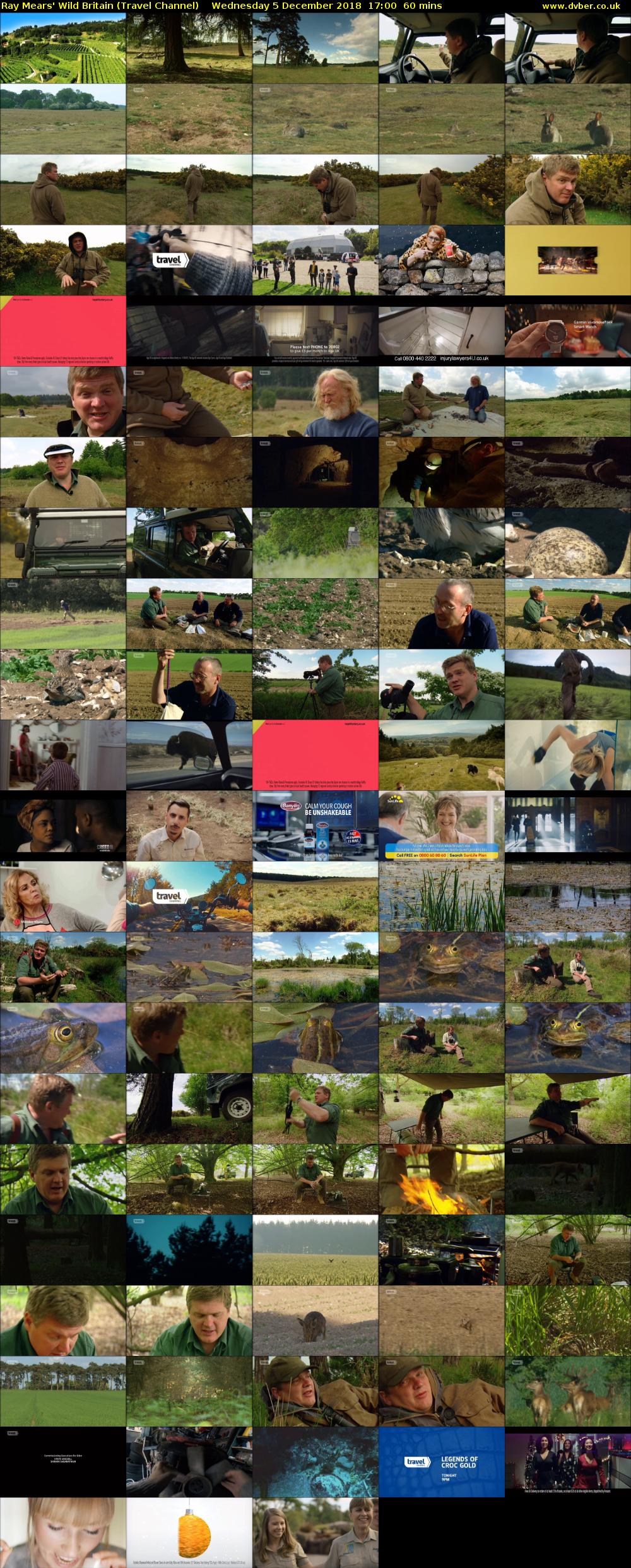 Ray Mears' Wild Britain (Travel Channel) Wednesday 5 December 2018 17:00 - 18:00