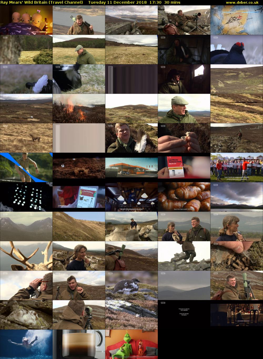 Ray Mears' Wild Britain (Travel Channel) Tuesday 11 December 2018 17:30 - 18:00