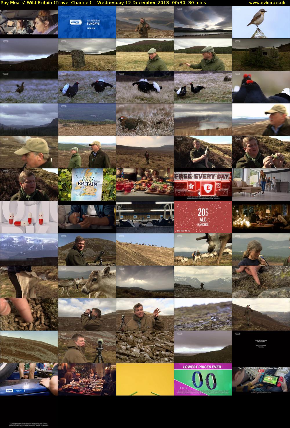 Ray Mears' Wild Britain (Travel Channel) Wednesday 12 December 2018 00:30 - 01:00