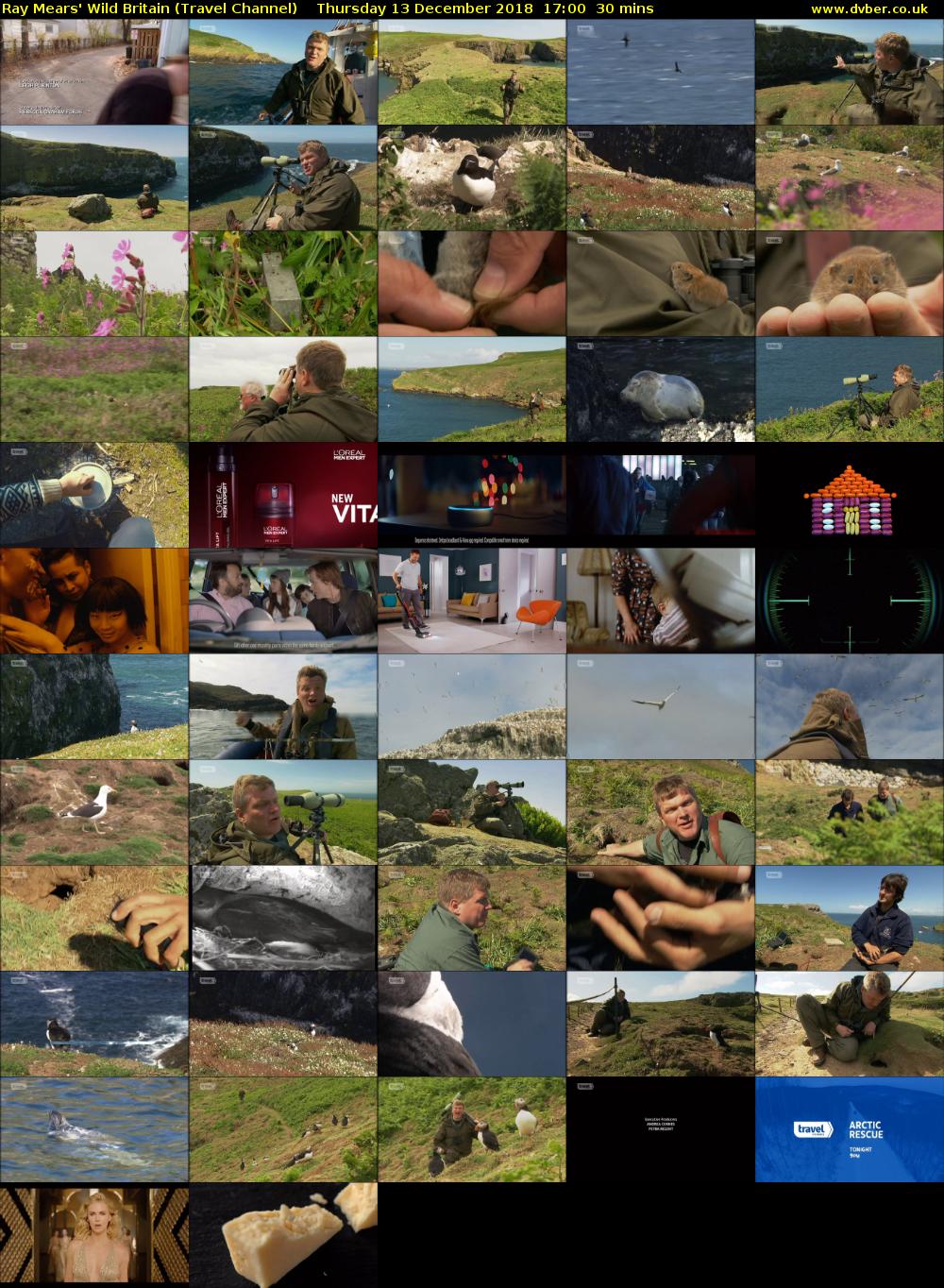 Ray Mears' Wild Britain (Travel Channel) Thursday 13 December 2018 17:00 - 17:30