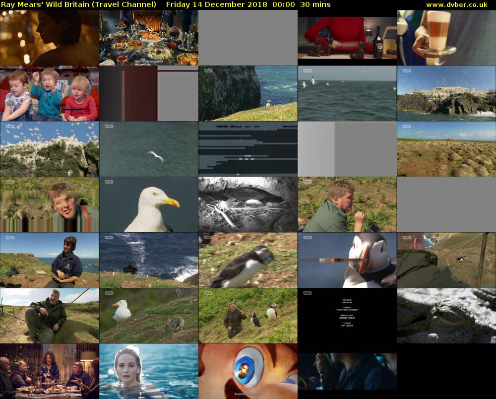 Ray Mears' Wild Britain (Travel Channel) Friday 14 December 2018 00:00 - 00:30