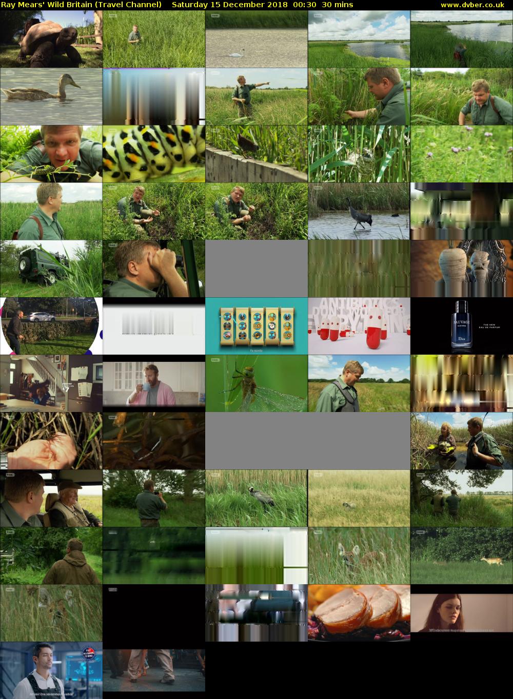 Ray Mears' Wild Britain (Travel Channel) Saturday 15 December 2018 00:30 - 01:00