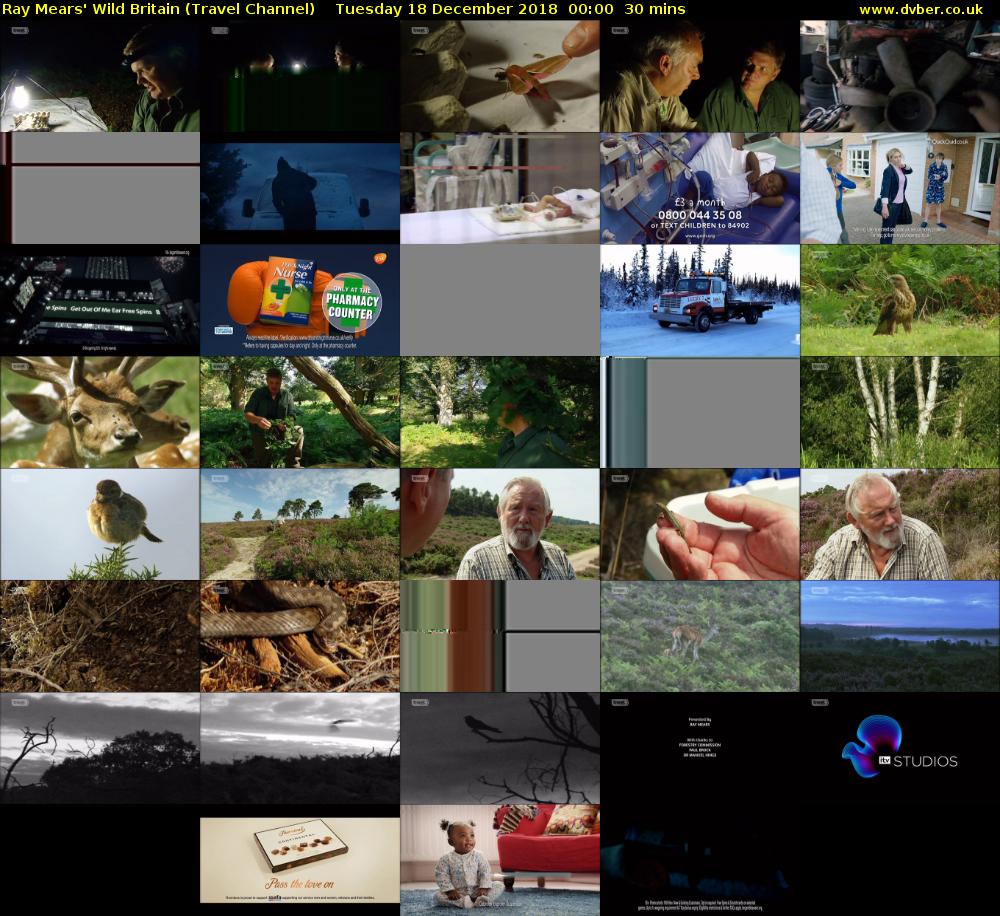 Ray Mears' Wild Britain (Travel Channel) Tuesday 18 December 2018 00:00 - 00:30