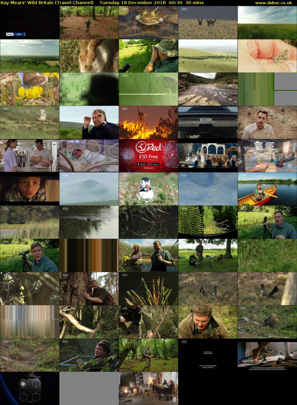 Ray Mears' Wild Britain (Travel Channel) Tuesday 18 December 2018 00:30 - 01:00