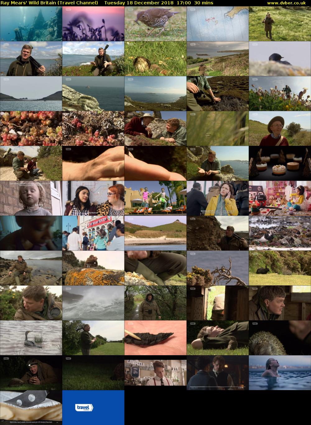 Ray Mears' Wild Britain (Travel Channel) Tuesday 18 December 2018 17:00 - 17:30