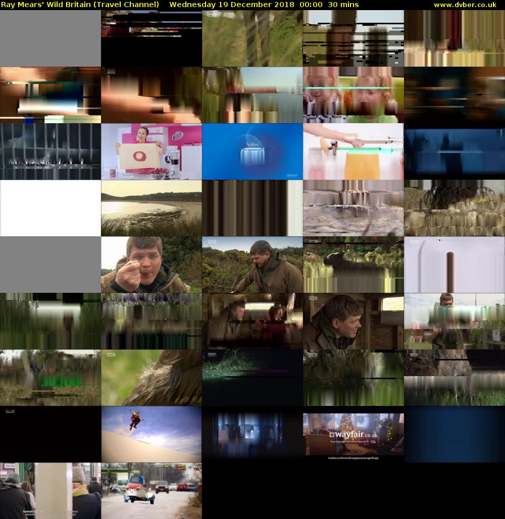 Ray Mears' Wild Britain (Travel Channel) Wednesday 19 December 2018 00:00 - 00:30