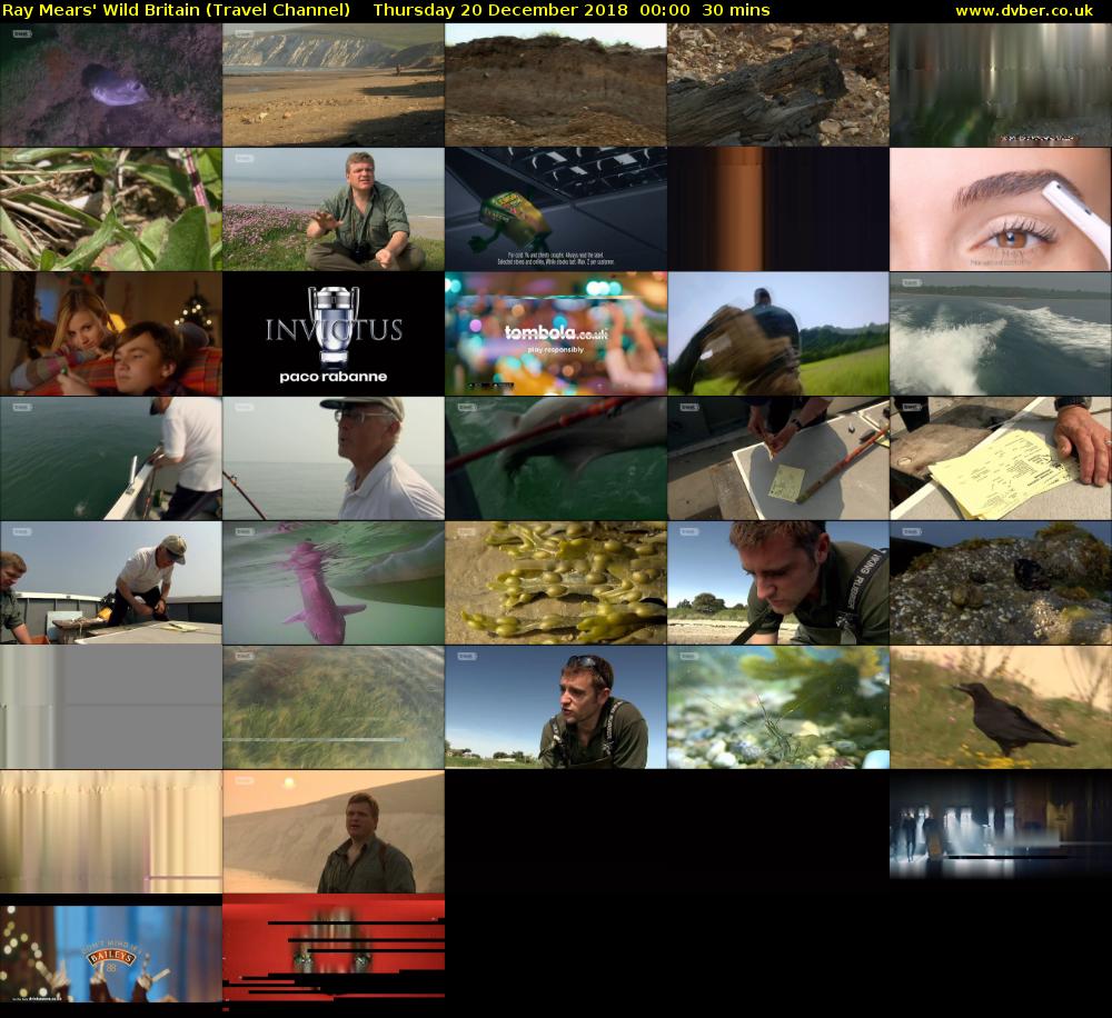 Ray Mears' Wild Britain (Travel Channel) Thursday 20 December 2018 00:00 - 00:30