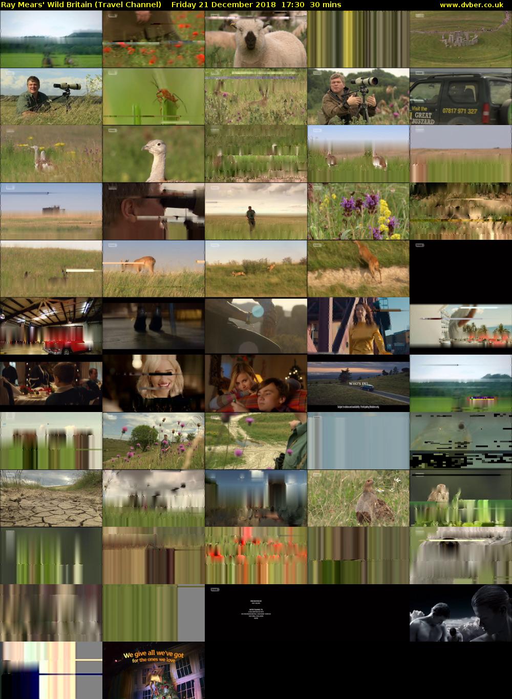 Ray Mears' Wild Britain (Travel Channel) Friday 21 December 2018 17:30 - 18:00