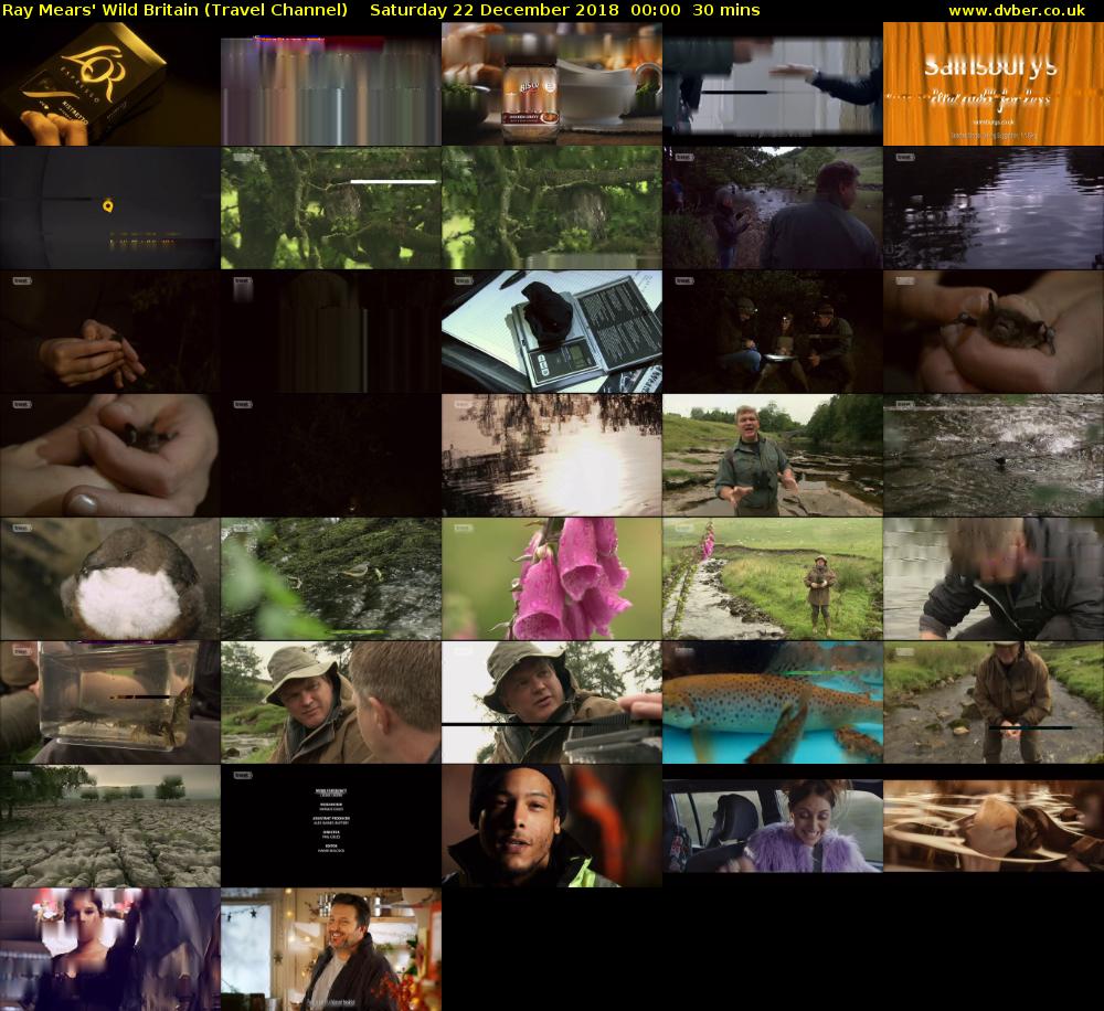 Ray Mears' Wild Britain (Travel Channel) Saturday 22 December 2018 00:00 - 00:30