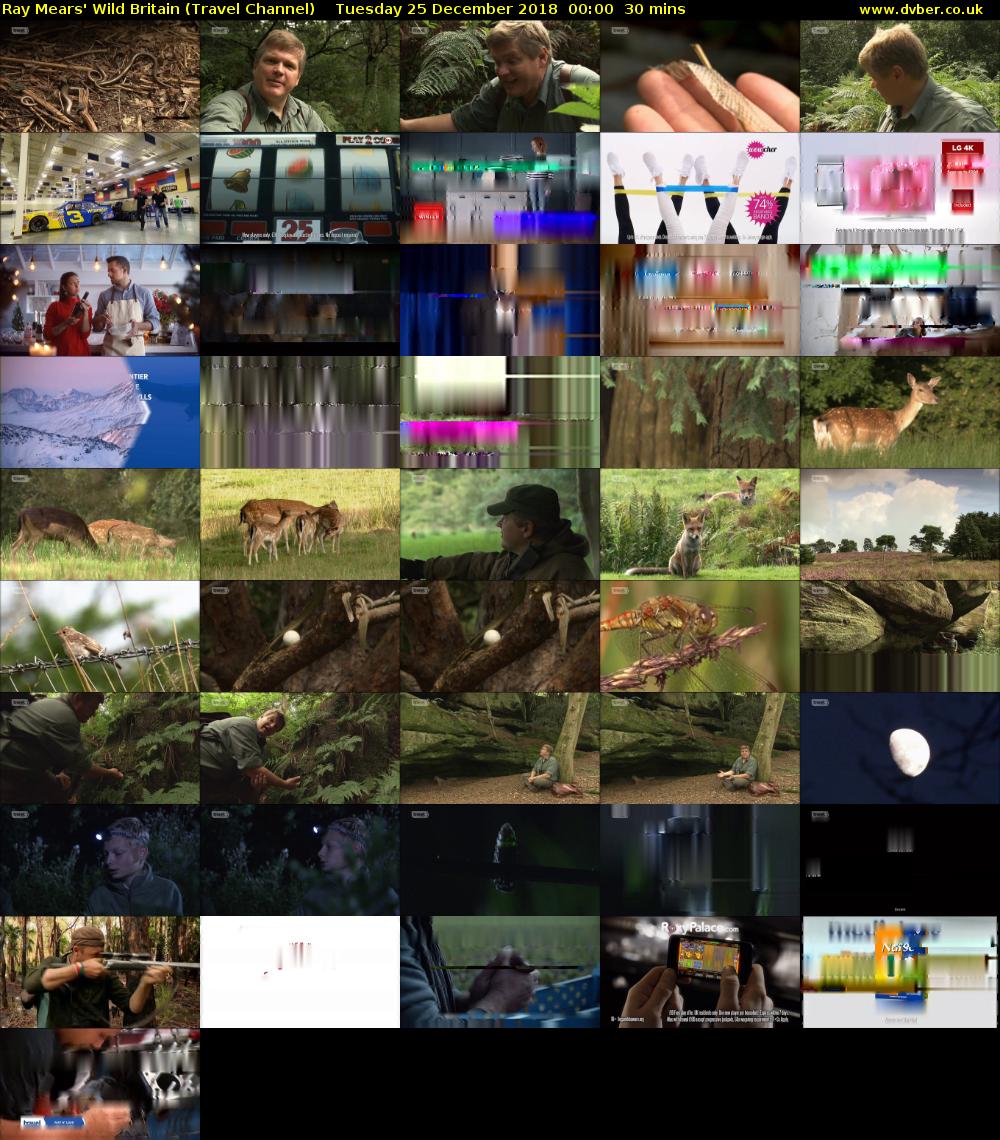 Ray Mears' Wild Britain (Travel Channel) Tuesday 25 December 2018 00:00 - 00:30