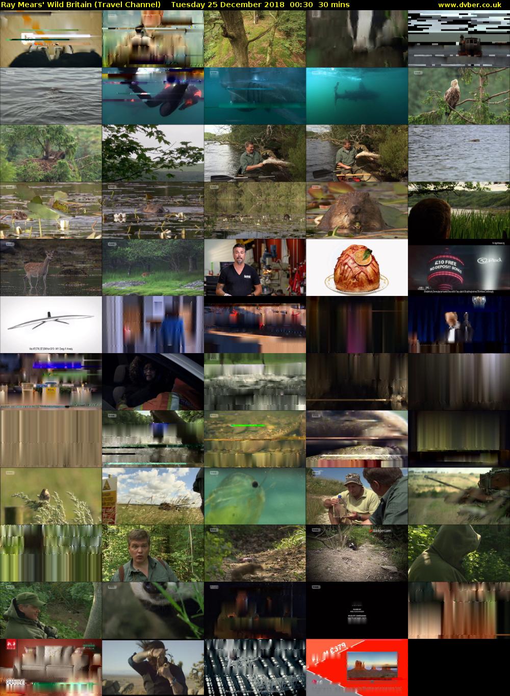 Ray Mears' Wild Britain (Travel Channel) Tuesday 25 December 2018 00:30 - 01:00