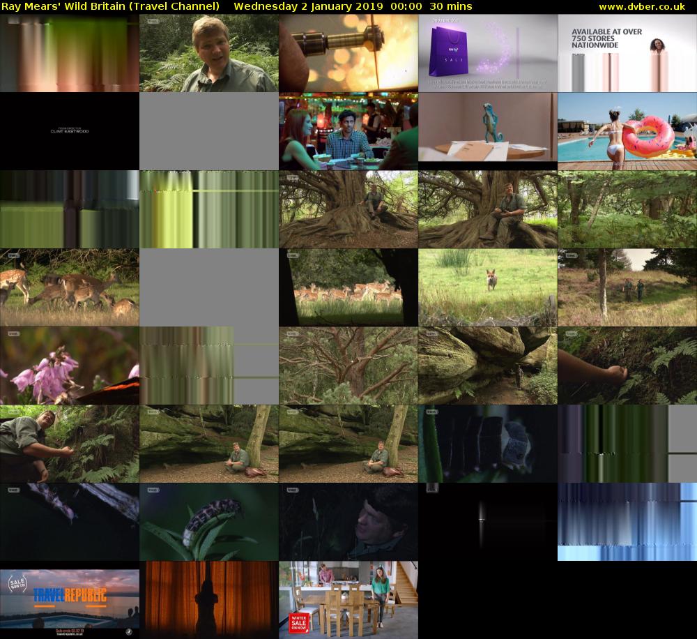 Ray Mears' Wild Britain (Travel Channel) Wednesday 2 January 2019 00:00 - 00:30