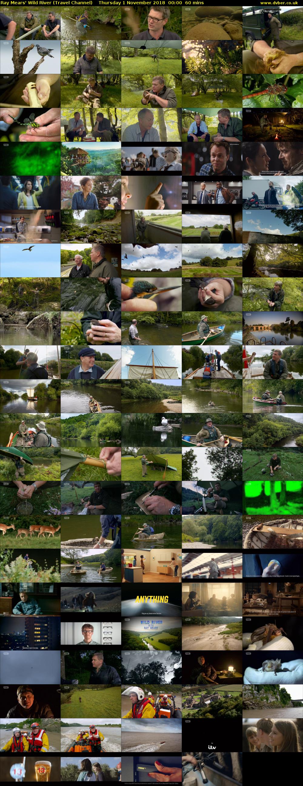 Ray Mears' Wild River (Travel Channel) Thursday 1 November 2018 00:00 - 01:00