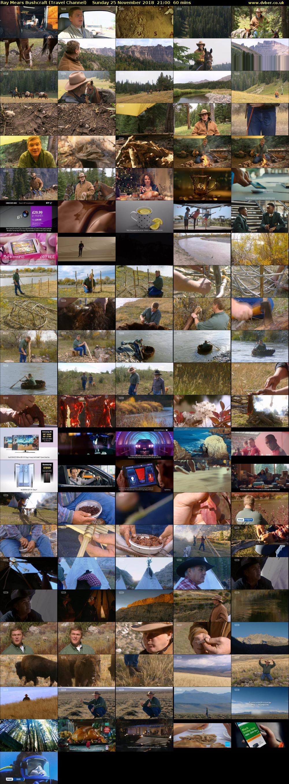 Ray Mears Bushcraft (Travel Channel) Sunday 25 November 2018 21:00 - 22:00