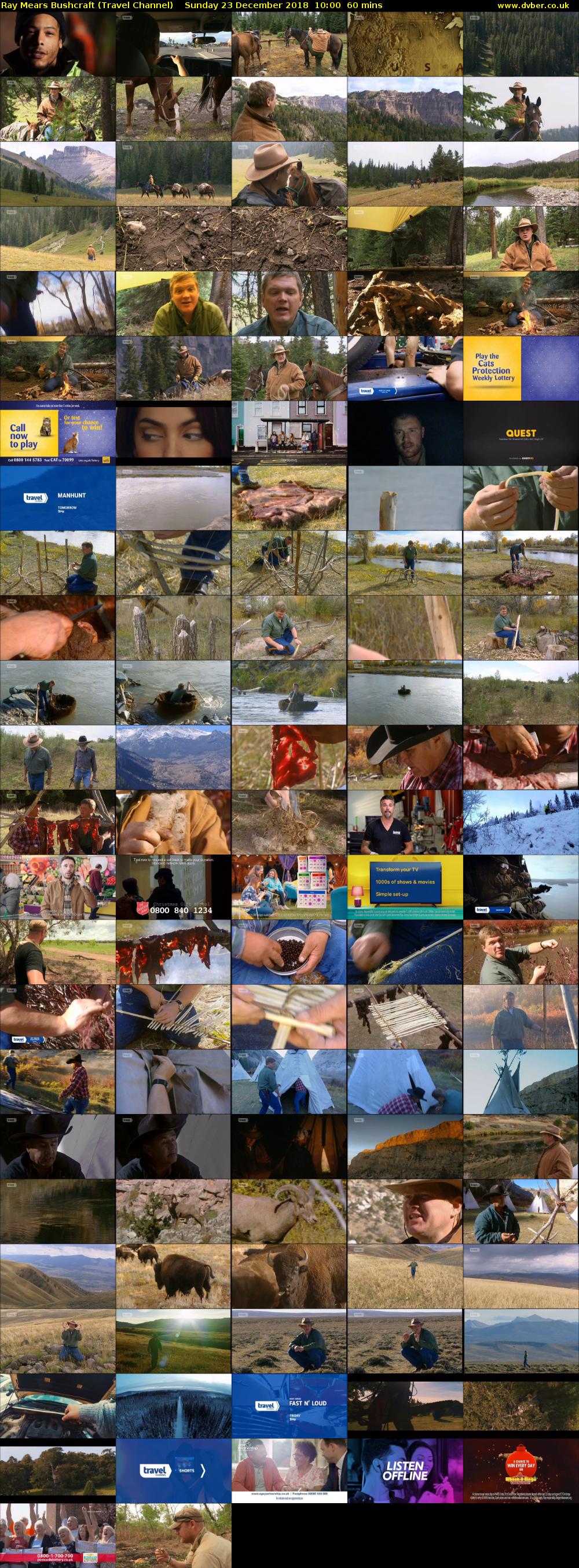 Ray Mears Bushcraft (Travel Channel) Sunday 23 December 2018 10:00 - 11:00