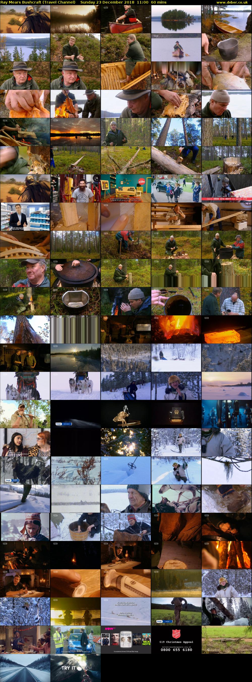 Ray Mears Bushcraft (Travel Channel) Sunday 23 December 2018 11:00 - 12:00