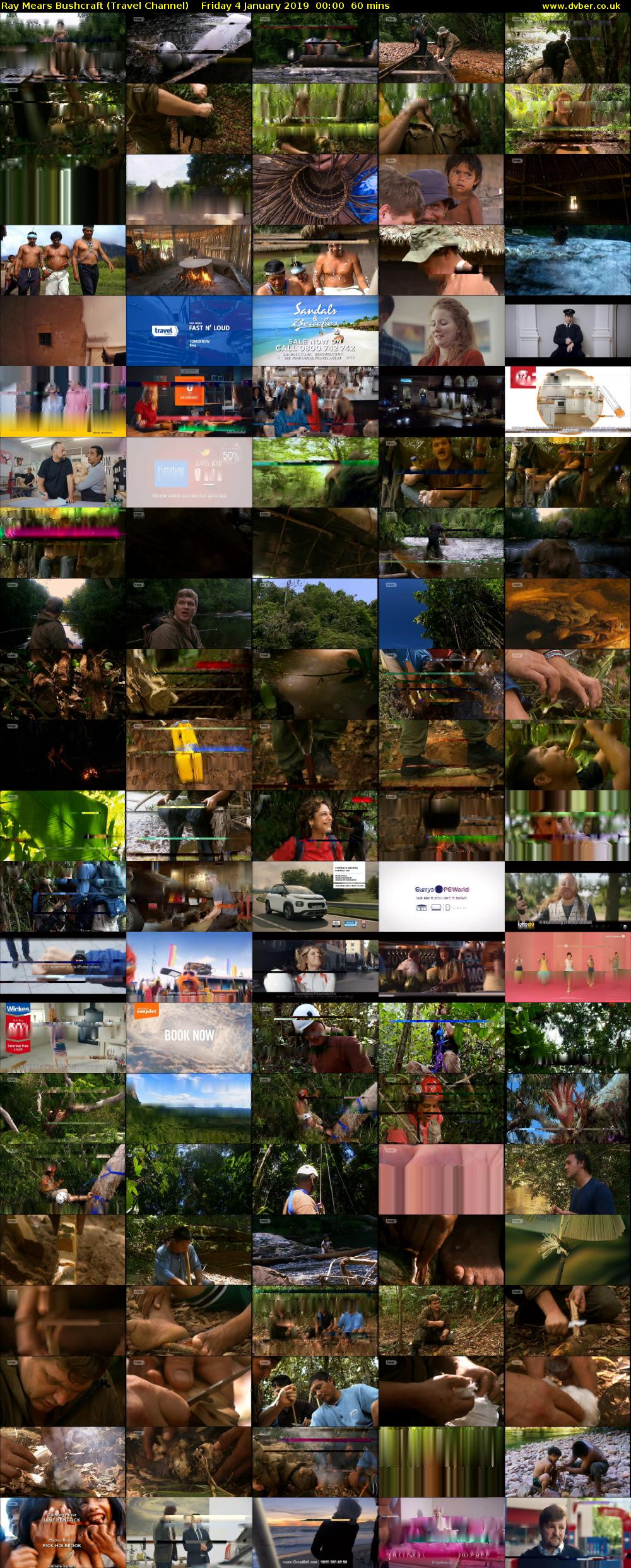 Ray Mears Bushcraft (Travel Channel) Friday 4 January 2019 00:00 - 01:00