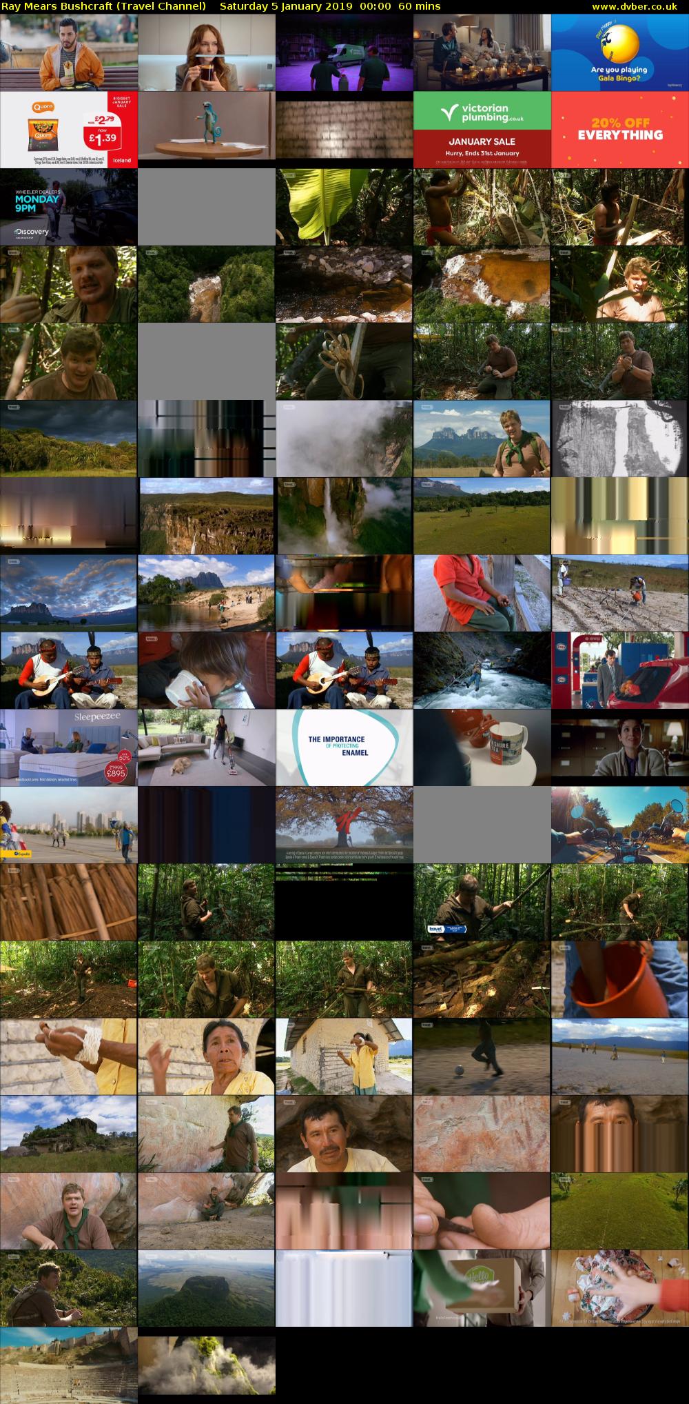 Ray Mears Bushcraft (Travel Channel) Saturday 5 January 2019 00:00 - 01:00