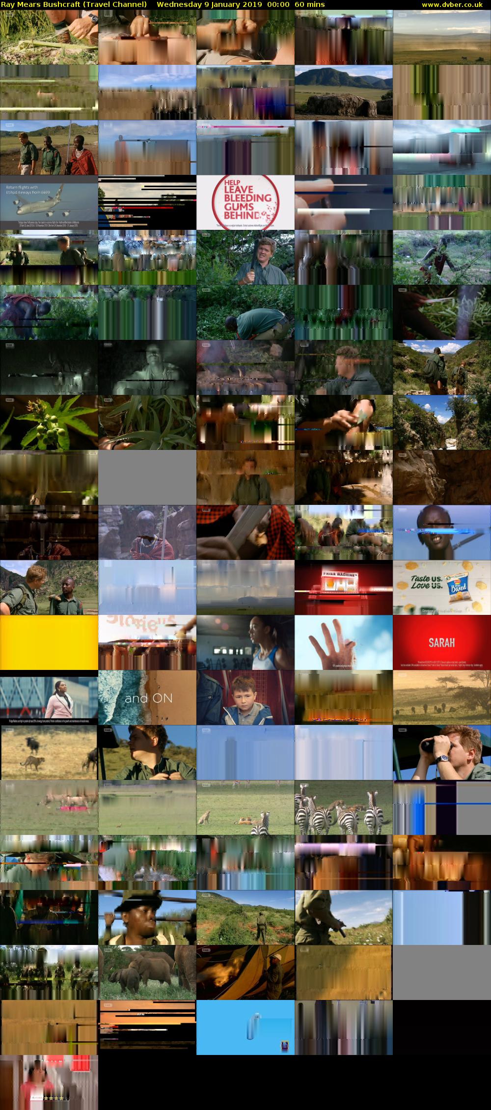 Ray Mears Bushcraft (Travel Channel) Wednesday 9 January 2019 00:00 - 01:00