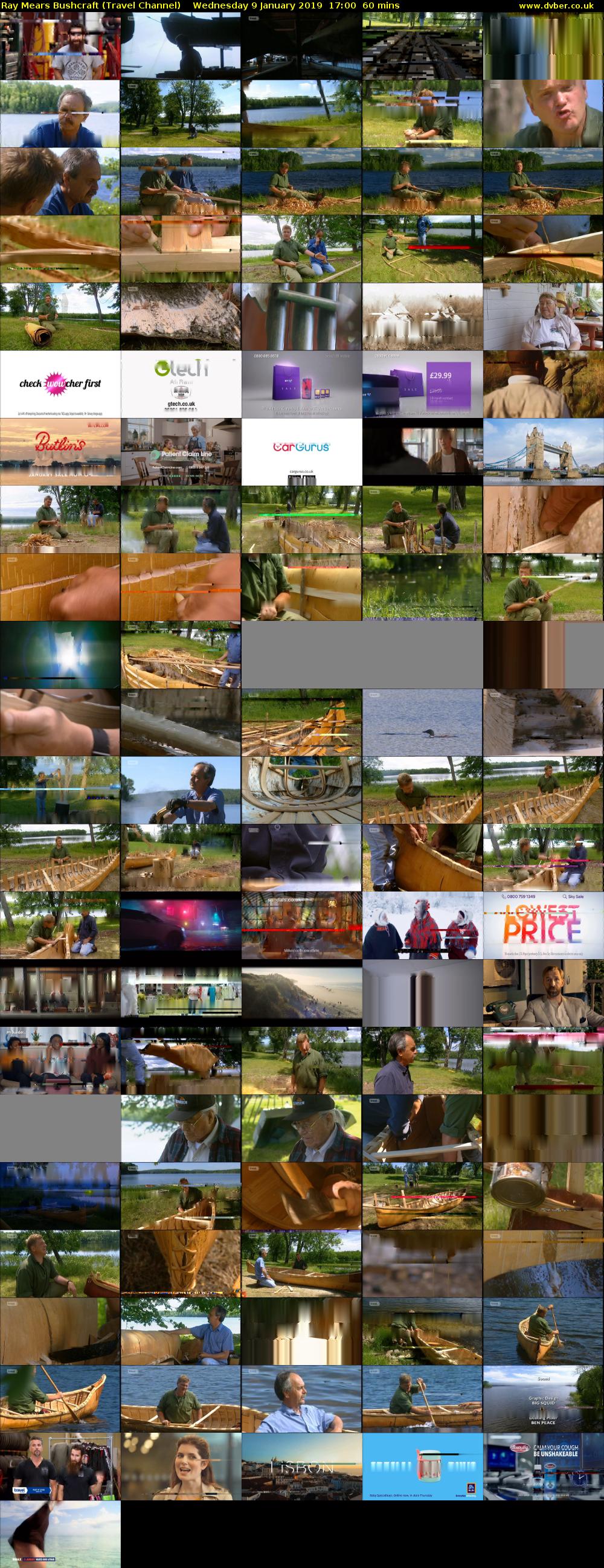 Ray Mears Bushcraft (Travel Channel) Wednesday 9 January 2019 17:00 - 18:00