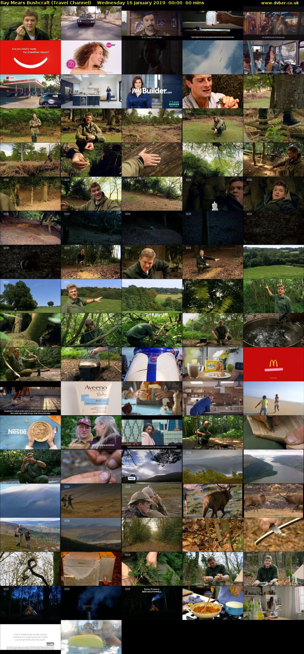 Ray Mears Bushcraft (Travel Channel) Wednesday 16 January 2019 00:00 - 01:00