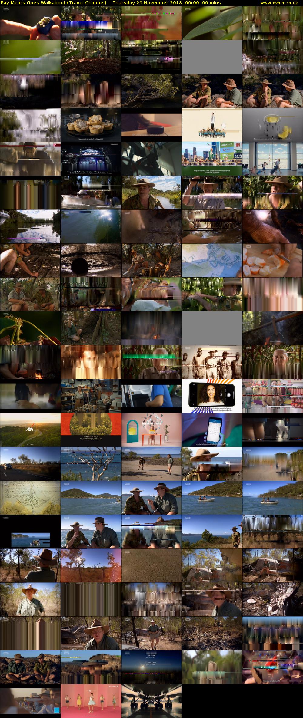 Ray Mears Goes Walkabout (Travel Channel) Thursday 29 November 2018 00:00 - 01:00