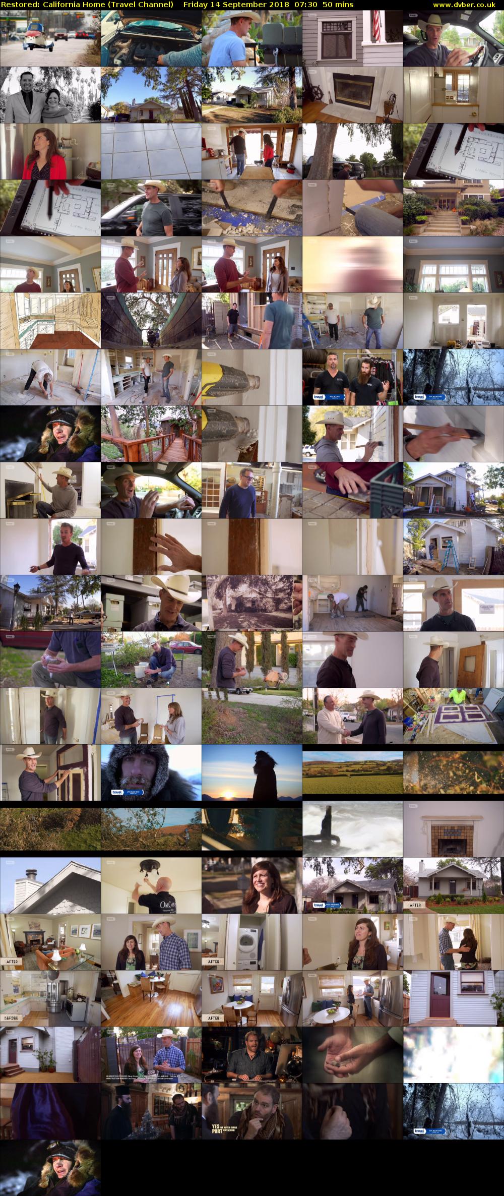 Restored: California Home (Travel Channel) Friday 14 September 2018 07:30 - 08:20