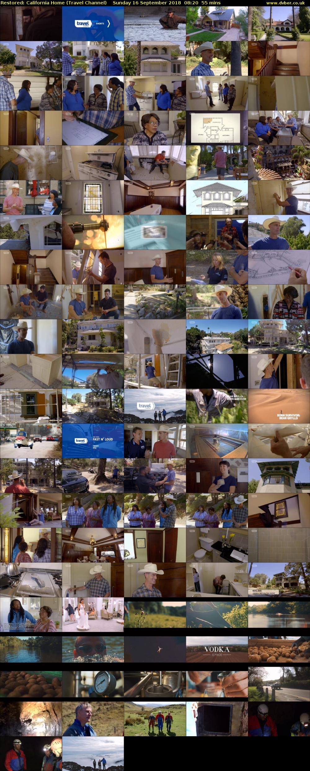 Restored: California Home (Travel Channel) Sunday 16 September 2018 08:20 - 09:15