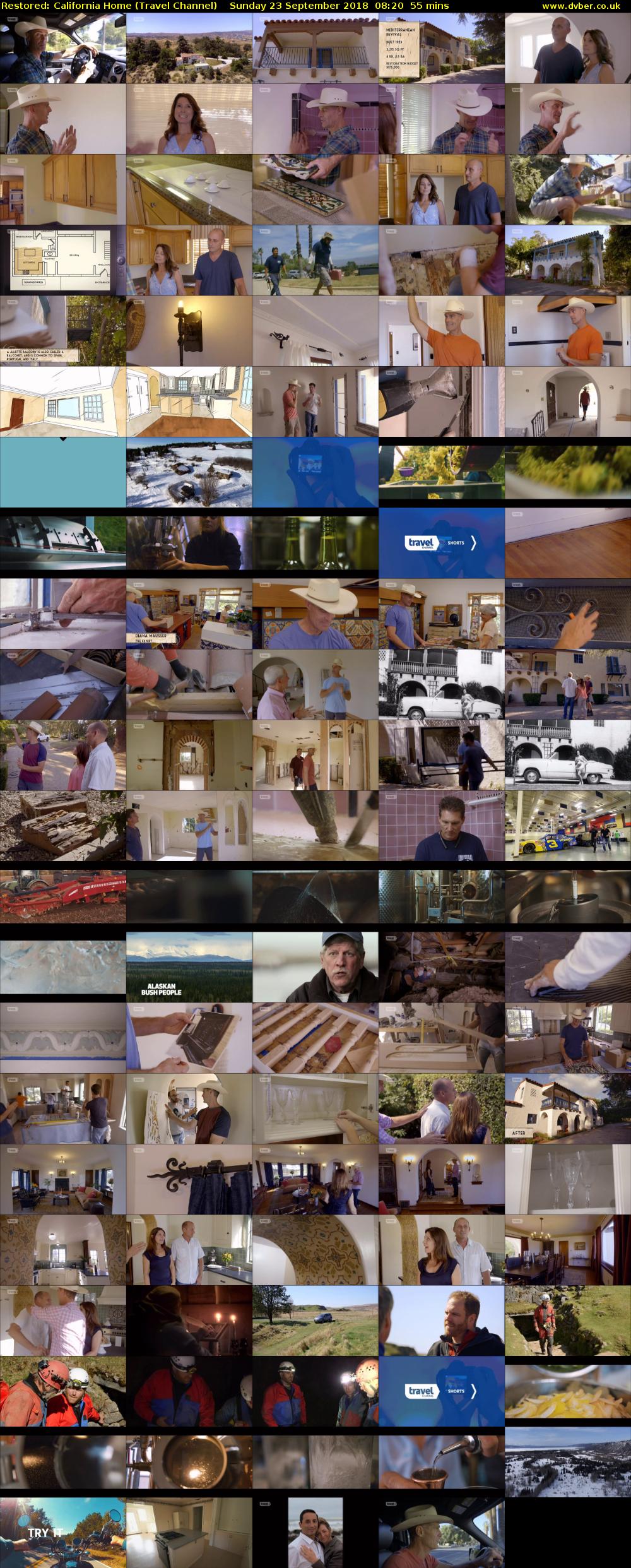Restored: California Home (Travel Channel) Sunday 23 September 2018 08:20 - 09:15