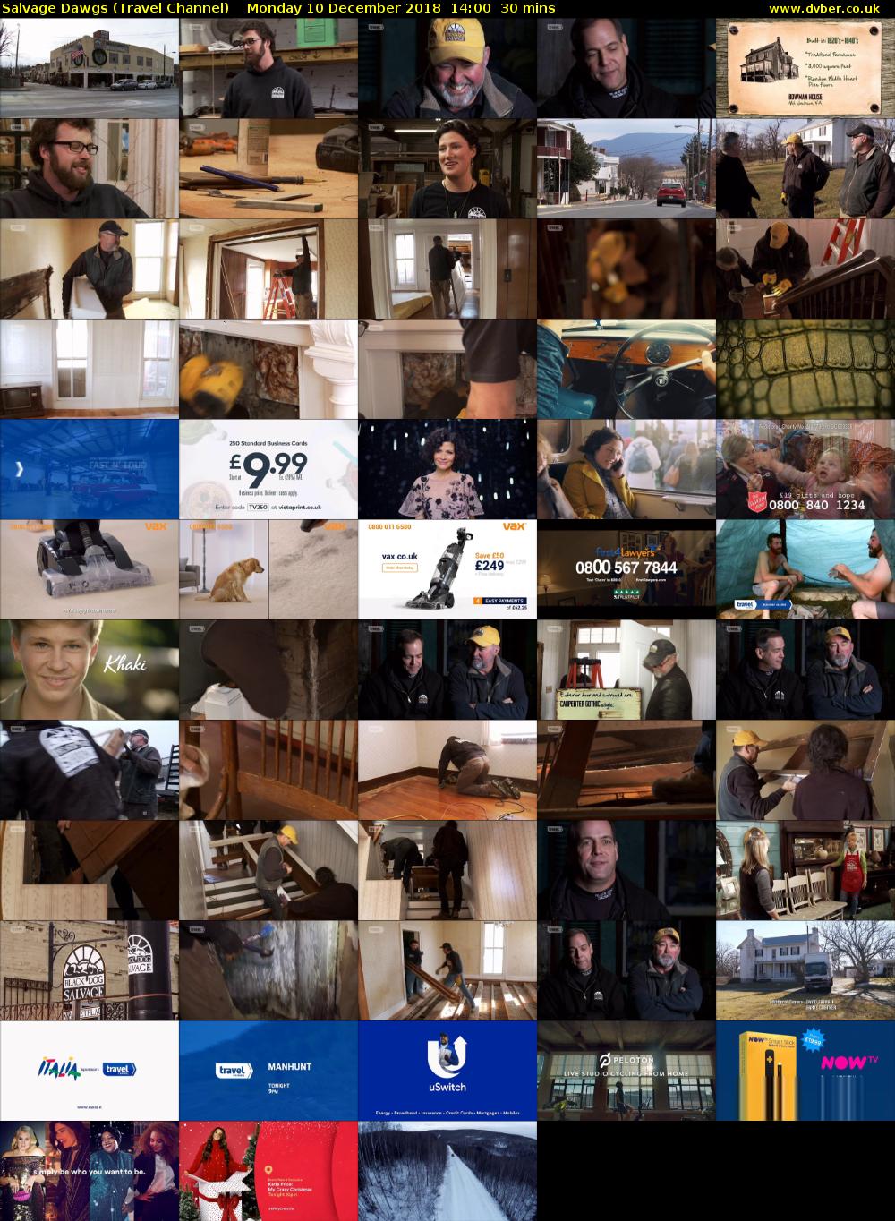 Salvage Dawgs (Travel Channel) Monday 10 December 2018 14:00 - 14:30