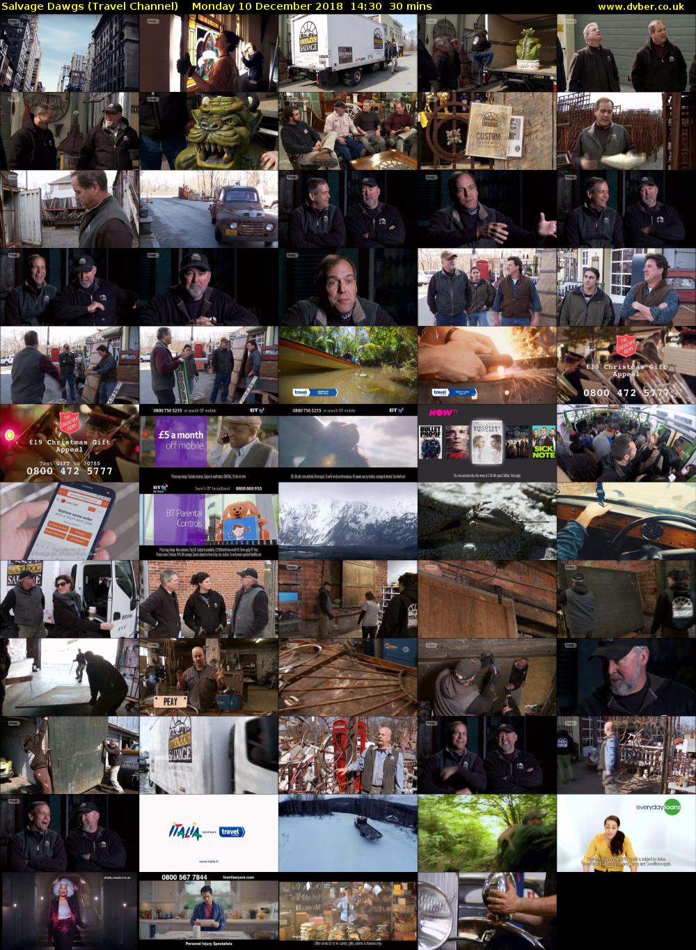 Salvage Dawgs (Travel Channel) Monday 10 December 2018 14:30 - 15:00