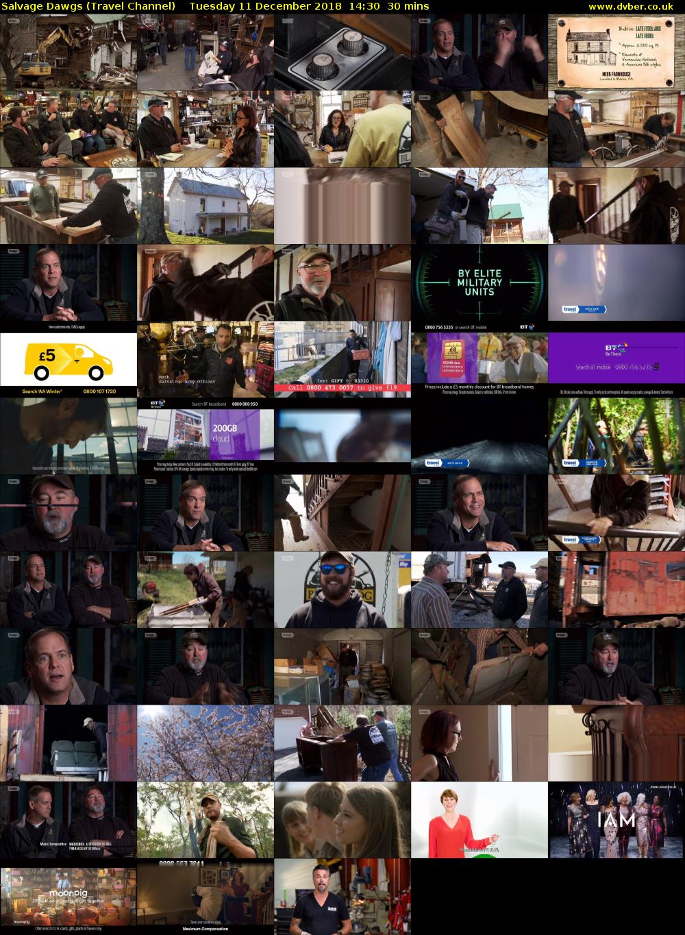 Salvage Dawgs (Travel Channel) Tuesday 11 December 2018 14:30 - 15:00